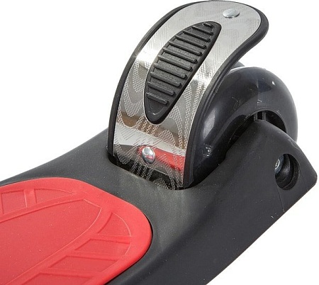 Самокат Novatrack Basic Cover 2019 120C.RAINBOW.RD9 (красный)