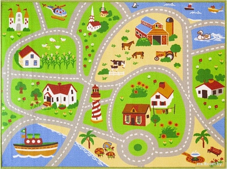 Ковер для детской SunStep Track 100х133 37-995