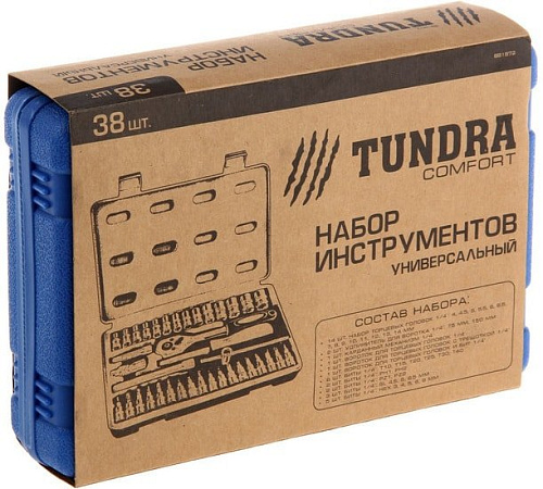 Универсальный набор инструментов Tundra 881872 (38 предметов)
