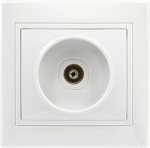 Розетка телевизионная SmartBuy Венера SBE-01w-S1-TV