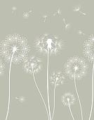 Фотообои Citydecor Одуванчик с защитным покрытием 200x254