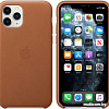 Чехол Apple Leather Case для iPhone 11 Pro (золотисто-коричневый)