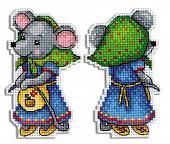 Набор для вышивания Жар-Птица Мышка-норушка