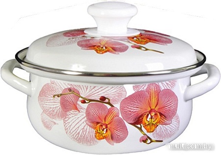 Кастрюля КМЗ Анжелина-1 61904-122/6 (белый)