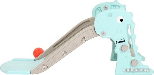 Горка Pituso Веселый динозаврик UN-DW37 (зеленый)