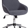 Офисное кресло TetChair Dublin хром/вельвет (графит)