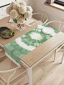 Дорожка на стол JoyArty Удивительный зеленый узор ptt_274838