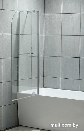 Стеклянная шторка для ванны Roxen Brimen 52010-120 120х140