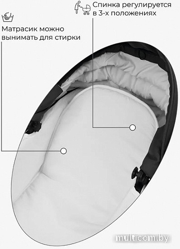 Универсальная коляска Rant Rant Patio (2 в 1, 04, grey)