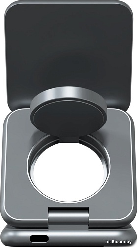 Беспроводное зарядное Magssory Fold Pro 3 в 1 WCH063 (темно-серый)