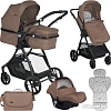 Универсальная коляска Lorelli Starlight 2018 (3 в 1, beige)