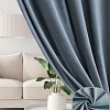 Комплект штор Soft Lines Бархат 9137-А27 1.8x2.7 м (голубой, 2 шт)