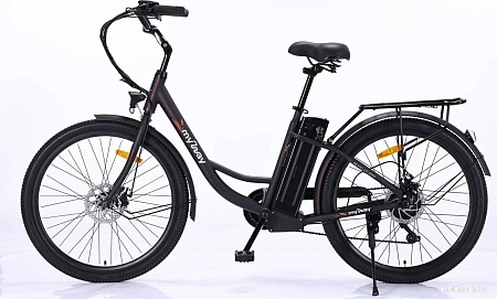 Электровелосипед MyWay Road 1.0 250 26 (17, черный антрацит)