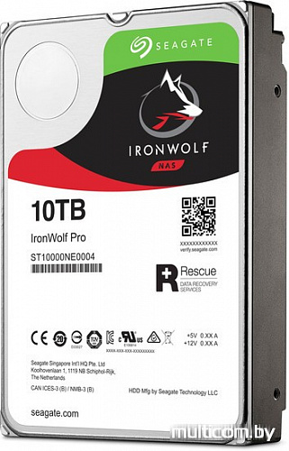 Жесткий диск Seagate IronWolf Pro 10TB [ST10000NE0004]
