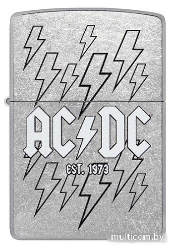 Зажигалка Zippo Street Chrome AC/DC 48641