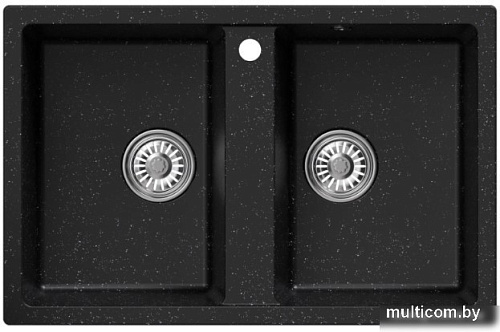 Кухонная мойка Mixline ML-GM23 552037 (черный)