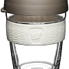 Многоразовый стакан KeepCup Longplay Brew M Latte 340мл (серый)