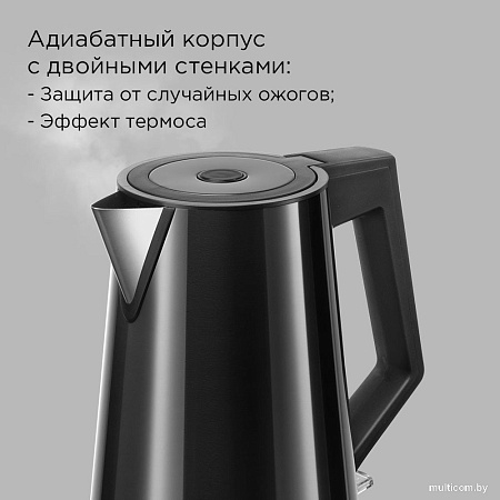 Электрический чайник Redmond (Редмонд) KM244 (черный)