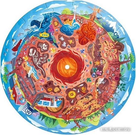 Пазл Hape Подземный мир E1637_HP