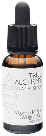 True Alchemy Сыворотка для лица Vitamin P 1% + Caffeine 5% 30 мл