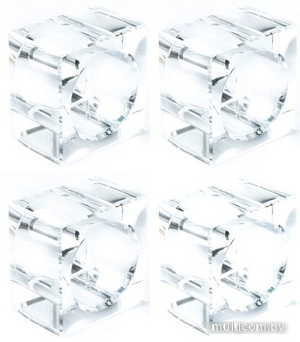 Салфетница Arya Crystal 8680943222718 (4 шт, прозрачный)