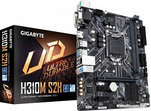 Материнская плата Gigabyte H310M S2H (rev. 1.2)