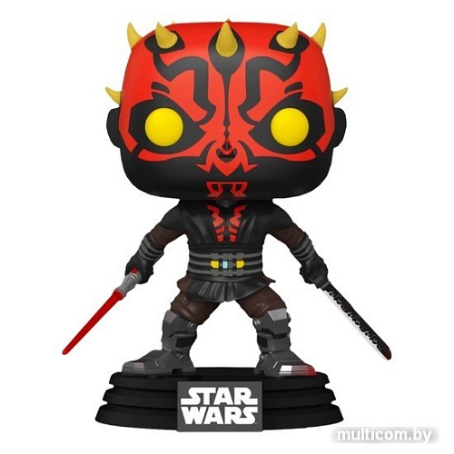 Funko Bobble Star Wars Clone Wars Darth Maul w/Saber (Exc) 56790