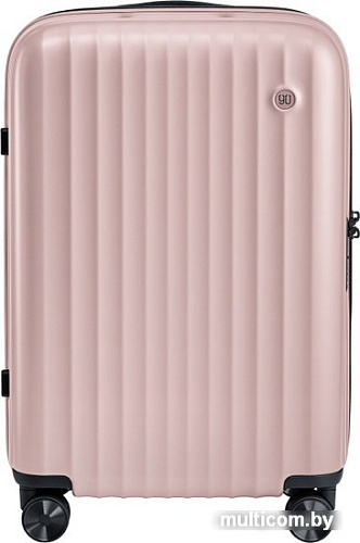 Чемодан-спиннер Ninetygo Elbe Luggage 24'' (светло-розовый)
