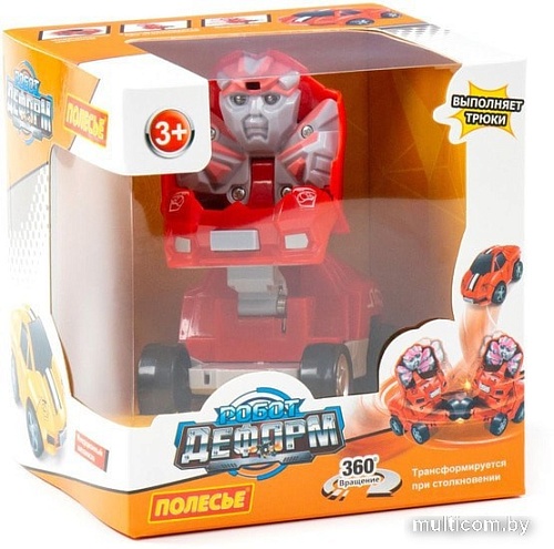 Полесье Робот Деформ автомобиль инерционный 79015