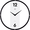 Настенные часы Рубин Time 3330-001 (черный/белый)