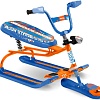 Снегокат Nika Snowdrive СНД3/Г (с гонщиком, оранжевый каркас)