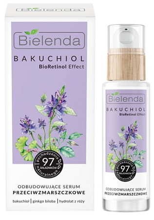 Bielenda Сыворотка Bakuchiol BioRetinol Effect восст. против морщин 30 мл