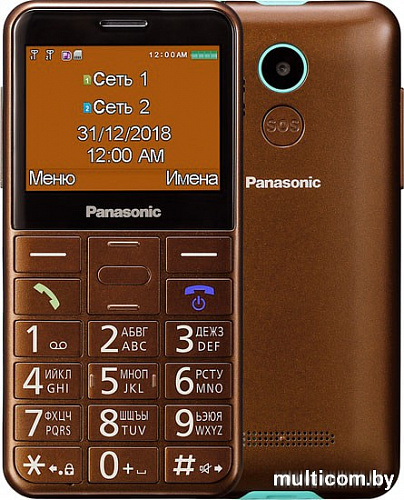 Мобильный телефон Panasonic KX-TU150RU (синий)