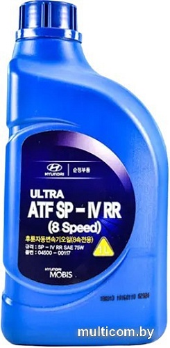 Трансмиссионное масло Hyundai/KIA ATF SP-IV RR 8 speed 1л