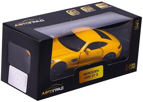Легковой автомобиль Автоград Mercedes-AMG GT S 7152965 (желтый)