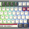 Клавиатура A4Tech Bloody WS87 Pixels Red (Bloody BLMS Red Plus)