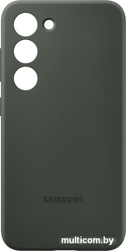 Чехол для телефона Samsung Silicone Case S23 (хаки)