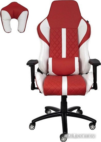 Кресло AksHome Sprinter Eco 74997 (белый/красный)
