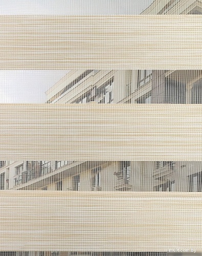 Шторы день-ночь Sundays Home ДН LB 122-02 48х160 (светло-бежевый)