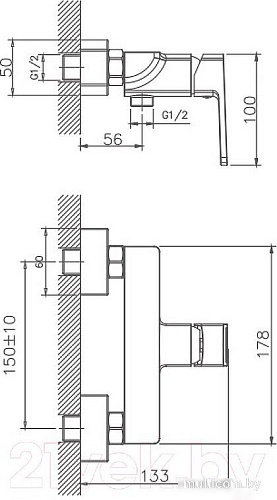 Гигиенический душ Haiba HB55176
