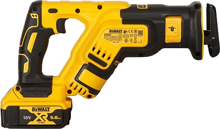 Сабельная пила DeWalt DCS367P2 (с 2-мя АКБ, кейс)