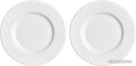 Набор тарелок Elan Gallery Розы 540288 (2 шт)