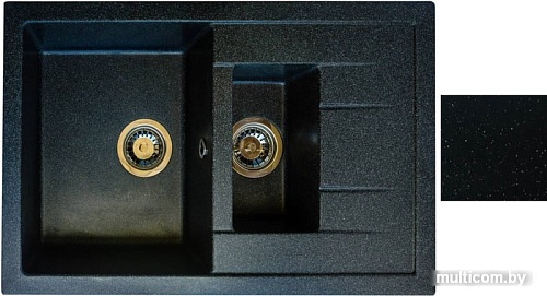 Кухонная мойка Gerhans C10 (оникс)