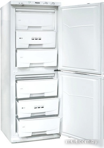 Морозильник POZIS FVD-257 (серебристый металлопласт)