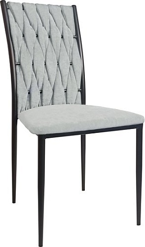 Стул Лидмаш SM-07 (черный/светло-серый)