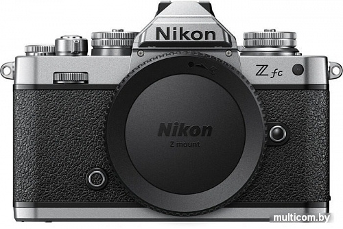 Беззеркальный фотоаппарат Nikon Z fc Body (черный/серебристый)