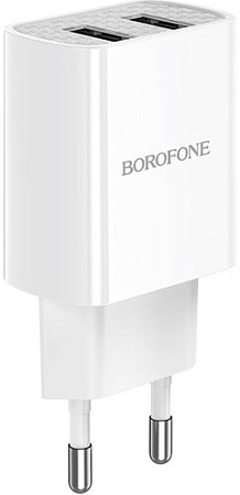 Сетевое зарядное Borofone BA53A (белый)