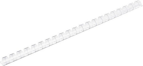 Пластиковая пружина для переплета ProMega Office A4 12 мм 100 шт 255090 (прозрачный)