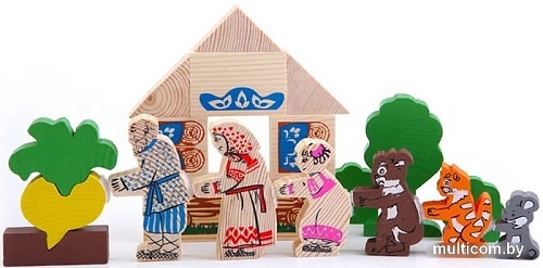 Конструктор/игрушка-конструктор Томик Сказки. Репка 4534-7