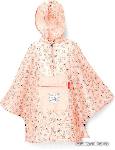 Дождевик Reisenthel Cats and Dogs IG3064 (розовый)